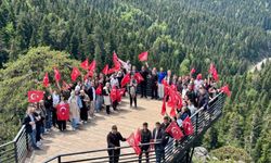 Kastamonu'da gençlik yürüyüşü: Doğanın tadını çıkardılar