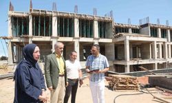Yapımı süren meslek lisesi eğitim altyapısını güçlendirecek