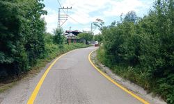 Yol çizgi çalışmaları tamamlandı
