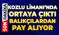 Kozlu limanında ortaya çıktı: Balıkçılardan pay alıyor