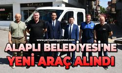Alaplı Belediyesi'ne yeni araç alındı