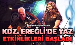 Ereğli'de yaz etkinlikleri başladı