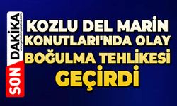 Kozlu Del Marin Konutları'nda olay: Boğulma tehlikesi geçirdi