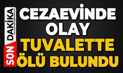 Cezaevinde olay: Tuvalette ölü bulundu