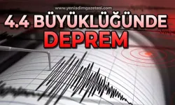 AFAD duyurdu: 4.4 büyüklüğünde deprem
