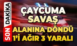 Çaycuma savaş alanına döndü: 1'i ağır 3 yaralı
