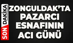 Pazaryeri esnafının büyük acısı