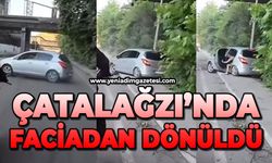 Çatalağzı'nda faciadan dönüldü
