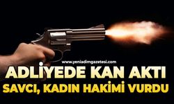 Adliyede kan aktı: Savcı, kadın hakimi vurdu