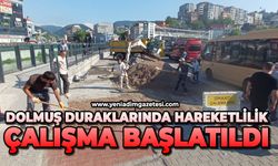 Dolmuş duraklarında hareketlilik: Çalışma başlatıldı