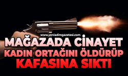 Kadın ortağını öldürüp canına kıydı