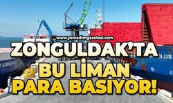 Zonguldak'ta bu liman para basıyor!