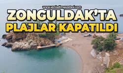 Zonguldak’ta plajlar kapatıldı