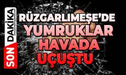 Rüzgarlımeşe’de yumruklar havada uçuştu