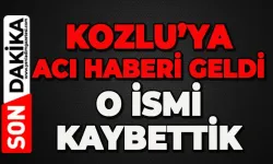 Kozlu'nun acı kaybı