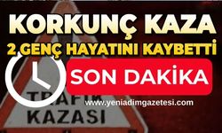 Motosiklet kazasında 2 genç hayatını kaybetti