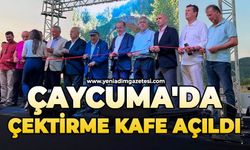 Çaycuma'da Çektirme Kafe hizmete girdi