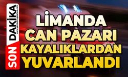 Limanda can pazarı: Kayalıklardan düştü