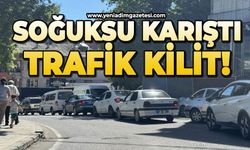 Soğuksu karıştı: Trafik kilitlendi!