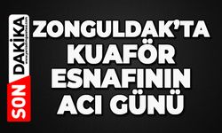 Zonguldak'ta kuaför esnafının acı günü
