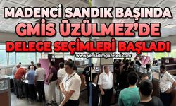 Madenci sandık başında: GMİS Üzülmez’de delege seçimleri başladı