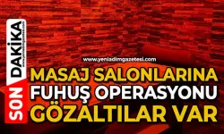 Masaj salonlarına büyük operasyon