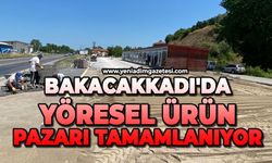 Bakacakkadı'da yöresel ürün pazarı tamamlanıyor