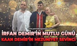 Kaan Demir mezuniyet sevinci yaşadı