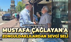 Mustafa Çağlayan'a Zonguldaklılardan sevgi seli
