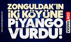 Zonguldak’ın iki köyüne piyango vurdu!
