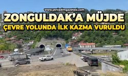 Zonguldak’a müjde: Çevre yolunda ilk kazma vuruldu