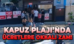 Kapuz Plajı'nda giriş şezlong ve şemsiye ücretleri arttı