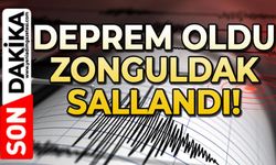 Deprem oldu: Zonguldak da sallandı