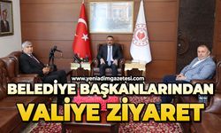 Belediye Başkanlarından Valiye ziyaret