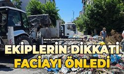 Ekiplerin dikkati faciayı önledi
