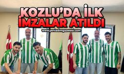 Kozlu'da ilk imzalar atıldı