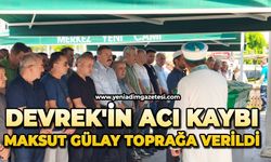 Devrek'in acı kaybı: Maksut Gülay toprağa verildi