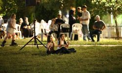Açık havada sinema keyfi