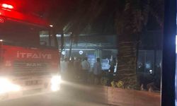 Kafenin mutfağında çıkan yangın hasara neden oldu