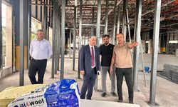 Yeni belediye binası yükseliyor