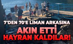 7'den 70'e liman arkasına akın etti: hayran kaldılar!