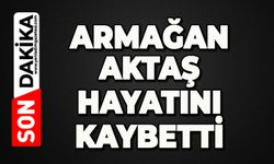 Köyün acı kaybı: Armağan Aktaş hayatını kaybetti