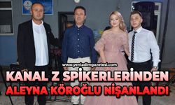 Kanal Z spikerlerinden Aleyna Köroğlu nişanlandı