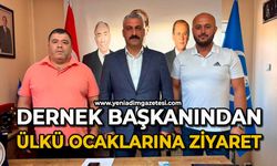 Dernek Başkanından Ülkü Ocaklarına ziyaret