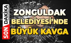 Zonguldak Belediyesi'nde kavga çıktı