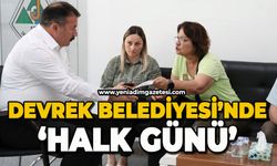 Devrek Belediyesi'nde 'Halk Günü'