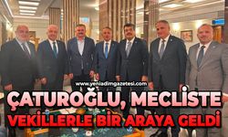 Çaturoğlu, mecliste vekillerle bir araya geldi