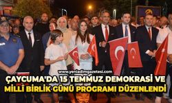 Çaycuma'da 15 Temmuz Demokrasi ve Millî Birlik Günü programı düzenlendi