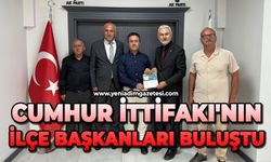 Cumhur İttifakı'nın İlçe Başkanları buluştu
