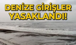 Denize girmek yasak